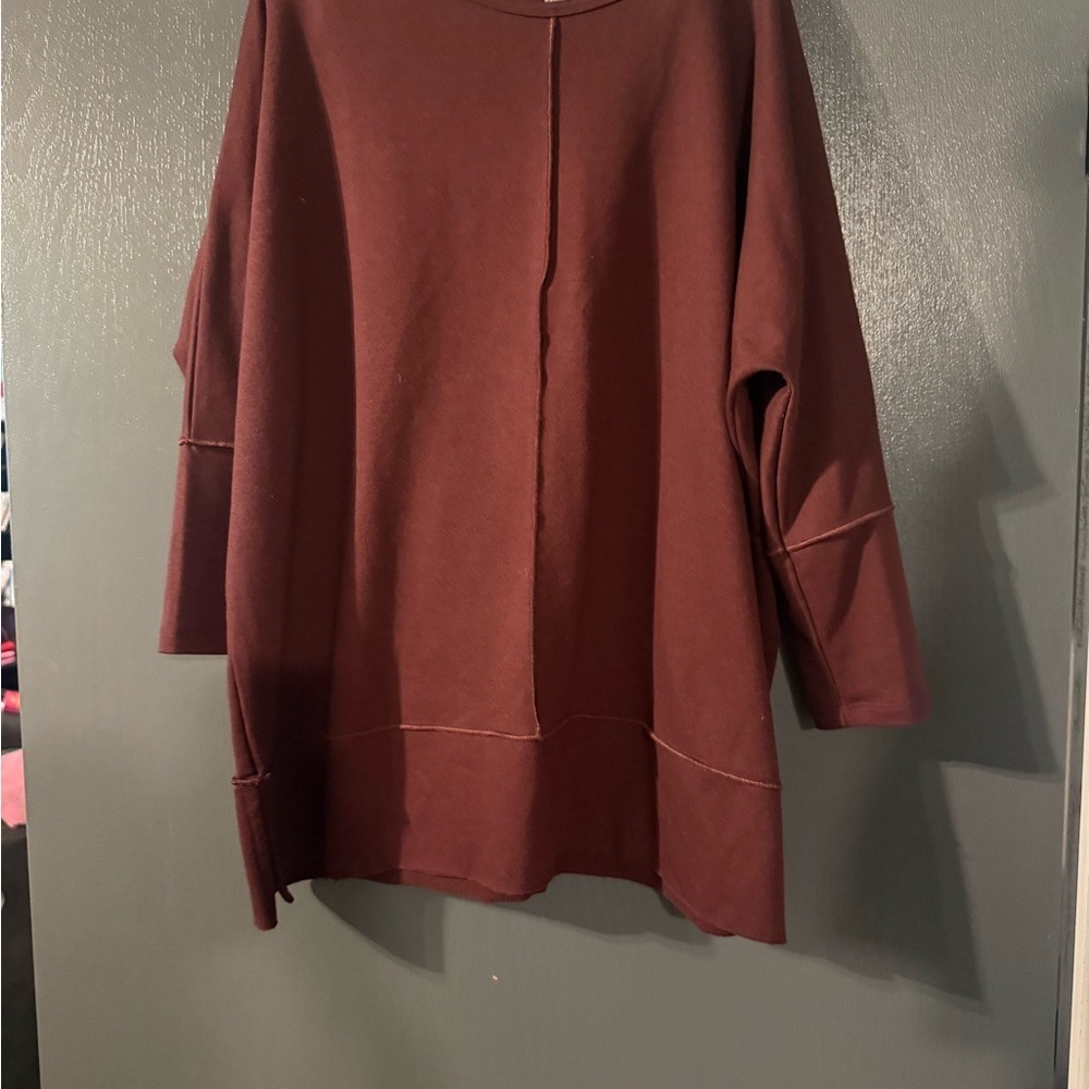 SPANX Deep Maroon Top